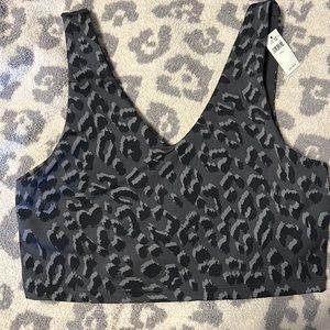 Longline sports bra